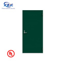 Galvanized steel door 1.2 mm thickness steel fire door panel with door frame